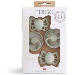 FRIGG Baby's First Pacifier​ Moonlight Sailing fopspeen Sage