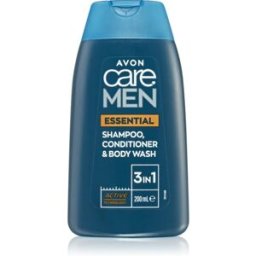 Avon Care Men Essential 3 in1 Shampoo, Conditioner & Body Wash 200 ml