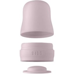 BIBS Baby Glass Bottle Cap schroefdop voor een fles Dusky Lilac 1 st