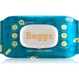 Beggs Aqua Baby Wipes Tedere Vochtige Babydoekjes 64 st