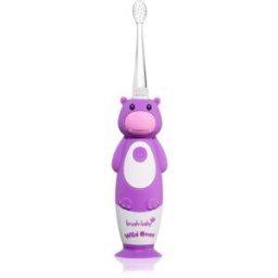 Brush Baby WildOnes WildOne Elektrische Tandenborstel + 2 Vervangende Koppen voor Kinderen Hippo 1 st