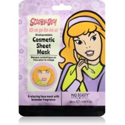 Mad Beauty Scooby Doo Daphne Cellaag Masker met Revitaliserende Werking 25 ml