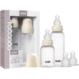 BIBS Anti-Colic Baby Bottle Set oorbellen met siliconen speen