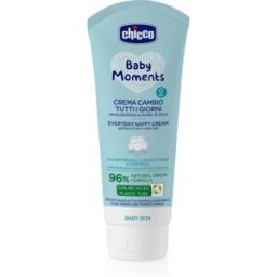 Chicco Baby Moments Everyday Nappy Cream Crème voor dagelijkse verzorging van de babybillen Parfumvrij 100 ml