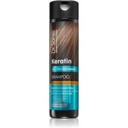 Dr. Santé Keratin Herstellende en Hydraterende Shampoo voor Broos en Glanzloos Haar 250 ml