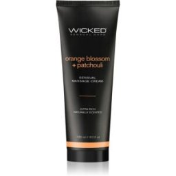Wicked Sensual massage cream Massage Crème Orange Blossom + Patchouli 120 ml