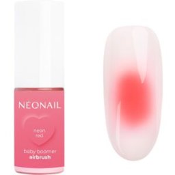 NEONAIL Baby Boomer Airbrush gekleurd poeder voor Nagels Tint Neon Red 5 g