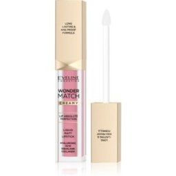 Eveline Cosmetics Wonder Match Langaanhoudende Matte liqud lippenstift met Hyaluronzuur Tint 01 Angel Rose 6.8 ml