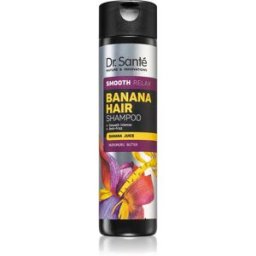 Dr. Santé Banana Gladmakende Shampoo tegen Kroes Haar banaan 350 ml