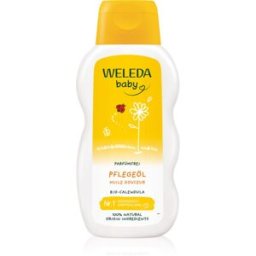 Weleda Baby and Child zuigelingenolie met goudsbloem Parfumvrij 200 ml
