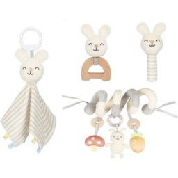 eliNeli Gift Set 4 in 1 Gift Set voor baby’s Bunny 1 st