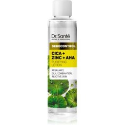 Dr. Santé Sebocontrol Cica + Zinc + AHA Reinigingsmelk voor Vette Huid 200 ml