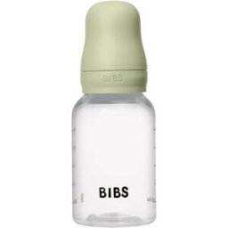 BIBS Anti-Colic Baby Bottle Latex oorbellen met caoutchouc speen Sage 150 ml
