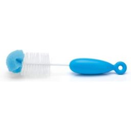 Suavinex Duo Baby Bottle Brush schoonmaakborstel Blue 1 st