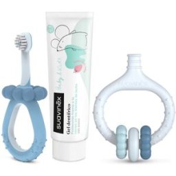Suavinex Baby & Kids My First Dental Care Set Gift Set voor baby’s en kinderen Blue