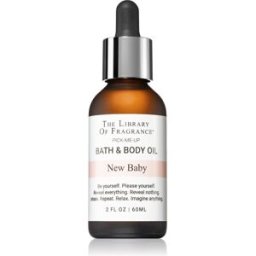The Library of Fragrance New Baby Body Olie voor in Bad Unisex 60 ml