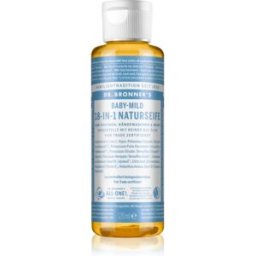Dr. Bronner’s Baby-Mild vloeibare universele zeep Parfumvrij 120 ml