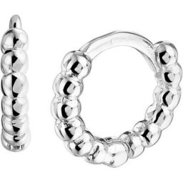 The Jewelry Collection - Klapoorringen - Zilver - 12 mm