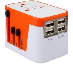 Lionheart Travel Adapter Orange NL