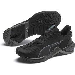 PUMA - maat 41 - Hybrid NX Ozone Heren Sportschoenen - Puma Black-CASTLEROCK