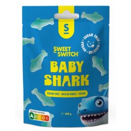 Sweet-Switch Baby Shark Suikervrije Snoepjes