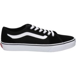 Vans - Maat 41 - Ward Suede/Canvas Dames Sneakers - Black/White