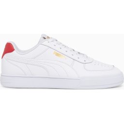PUMA - maat 44- Caven Unisex Sneakers - White/Gold/High Risk Red