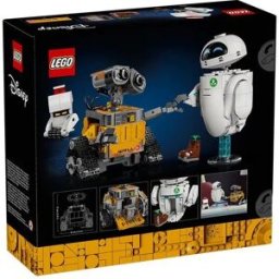 LEGO 43279 WALL-E en EVE, bouwsteenspeelgoed, geschikt voor vakantie- of verjaardagscadeaus.