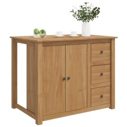 vidaXL Keuken Eiland Set 2 st PANAMA Honing Wax 112 x 77 x 90 cm