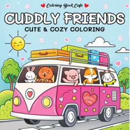 Cute & Cozy - Cuddly Friends Kleurboek