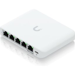 Ubiquiti UniFi Flex Mini - Netwerkswitch - 5 Poorten - Managed - PoE - 2.5 Gbps