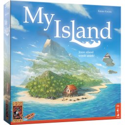 999 Games - My Island - Legacy spel - Strategisch en toegankelijk avontuur voor het hele gezin - Unieke legacy-ervaring!