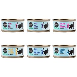 24x70g Gemengd Pakket Cosma Nature Kattenvoer