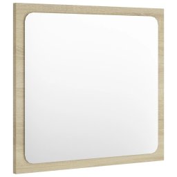 vidaXL Badkamerspiegel 40x1,5x37 cm spaanplaat sonoma eikenkleurig