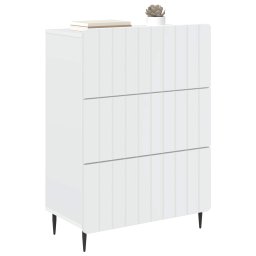 vidaXL Ladenkast Wit 66 x 34,5 x 92 cm Bewerkt hout