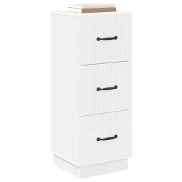 vidaXL Ladenkast Wit 33 x 34,5 x 87 cm Bewerkt hout