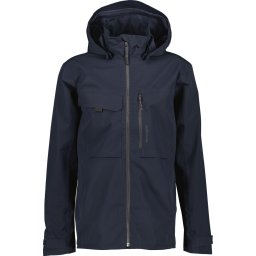 Didriksons Maat L ASTON USX JKT 5 Unisex Outdoorjas - Dark Night Blue