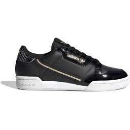 adidas - maat 38 2/3 - Continental 80 W Dames Sneakers - Core Black