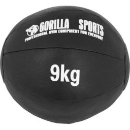 Gorilla Sports Medicijnbal - Medicine Ball - Kunstleer - 9 kg