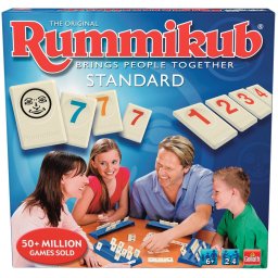 Orginele Rummikub spel - standaard editie Goliath 2-4 spelers