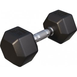 Gorilla Sports Dumbbell - 1 kg - Gietijzer - Hexagon - Halter
