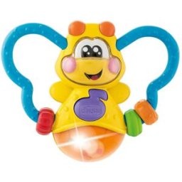 Chicco Baby Senses Lighting Bug bijtring met rammelaar 1 st