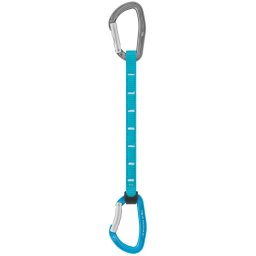 PETZL Djinn Axess 25cm turquoise - Klimset
