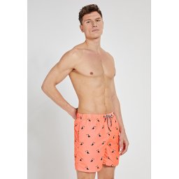 Shiwi Maat L Swimshort tucan micro peach - oranje
