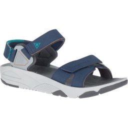 Merrell - maat 41 - Belize Convertible Wandelsandalen Heren - Blauw
