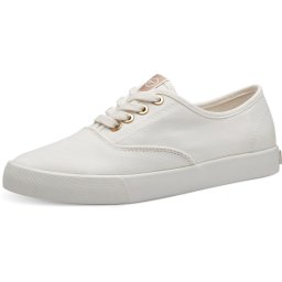 Tamaris - maat 42 - ESSENTIALS Dames Sneakers - WHITE/GOLD