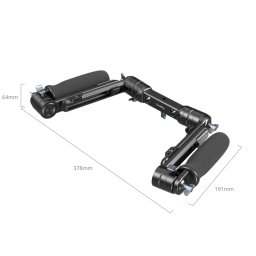 SmallRig 5205 Shoulder Rig Dual-Handle For 15mm LWS Rods
