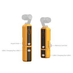 SmallRig 5114 Silicone Case Kit For DJI Osmo Pocket 3 (BumbleBee Edition)