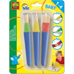 SES - My First 3 Veilige Baby Kwasten