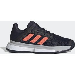 adidas - maat 38 - SoleMatch Bounce W clay Dames Sportschoenen - Legend Ink